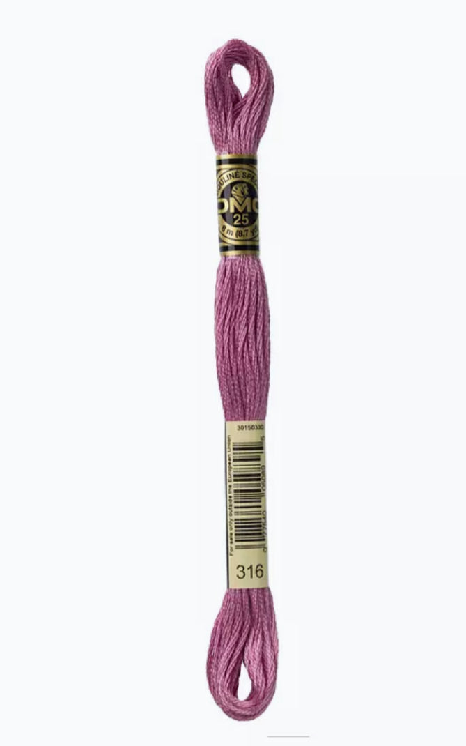 DMC Embroidery Thread Metallic Heather 316
