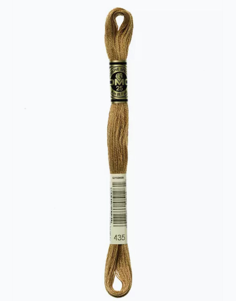 DMC Embroidery Thread Tobacco 435