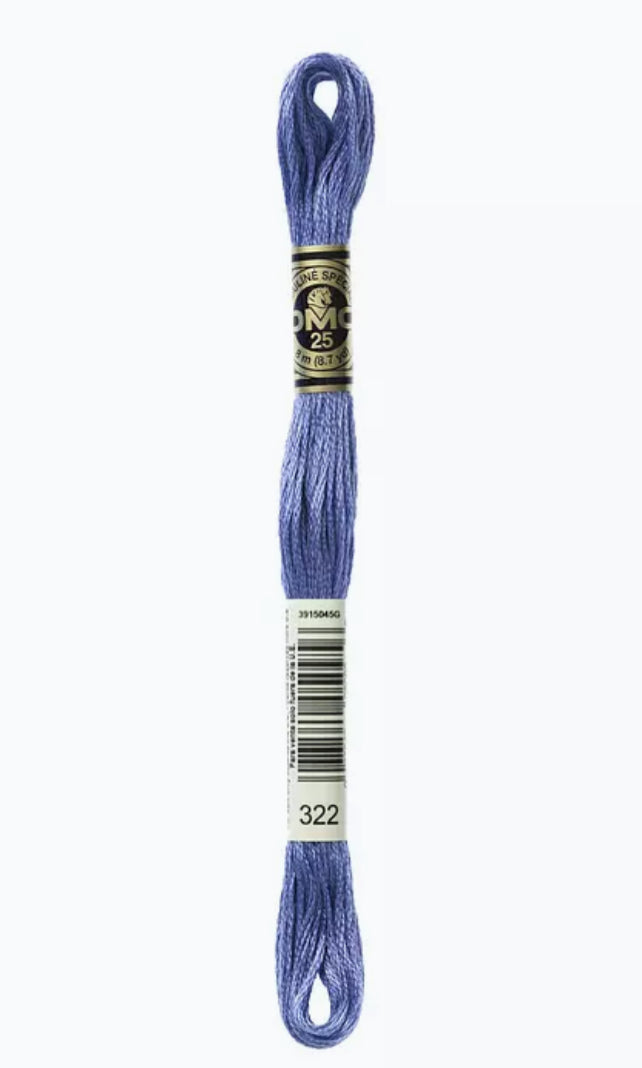 DMC Embroidery Thread Delft Blue 322