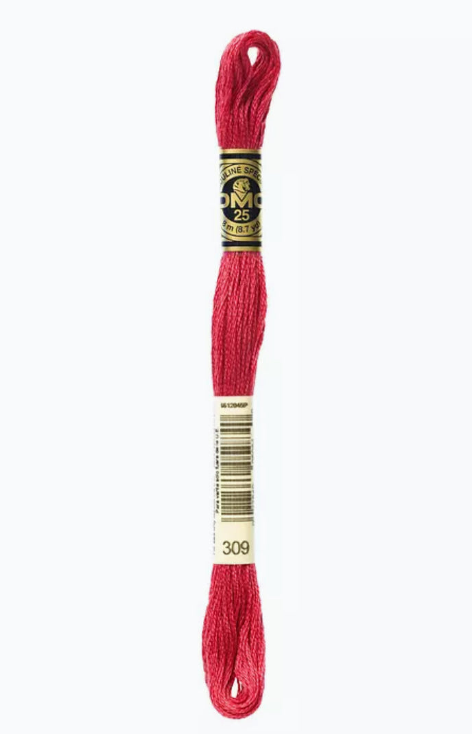 DMC Embroidery Thread Crushed Raspberry 309