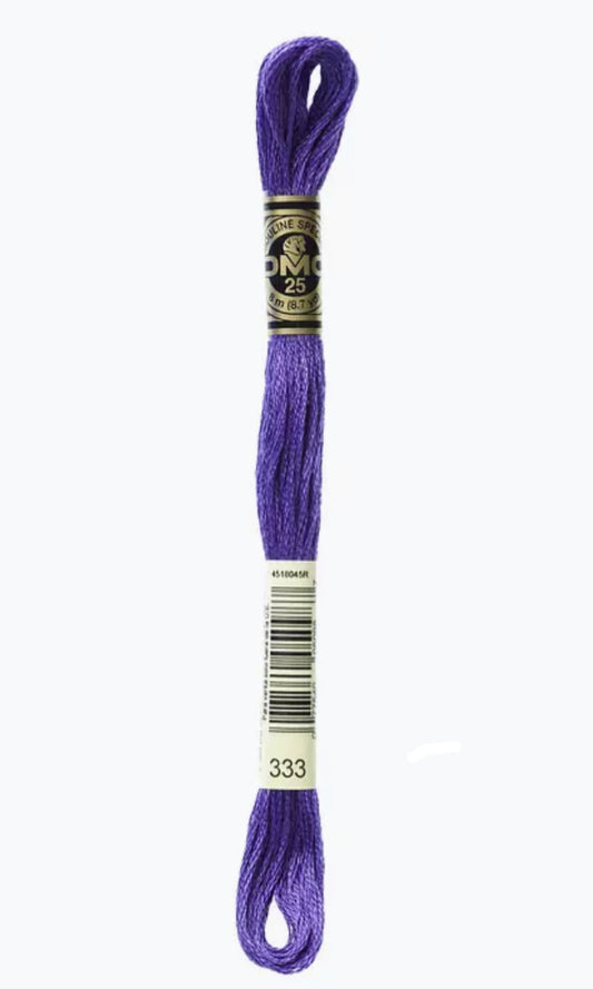 DMC Embroidery Thread Violet Blue 333