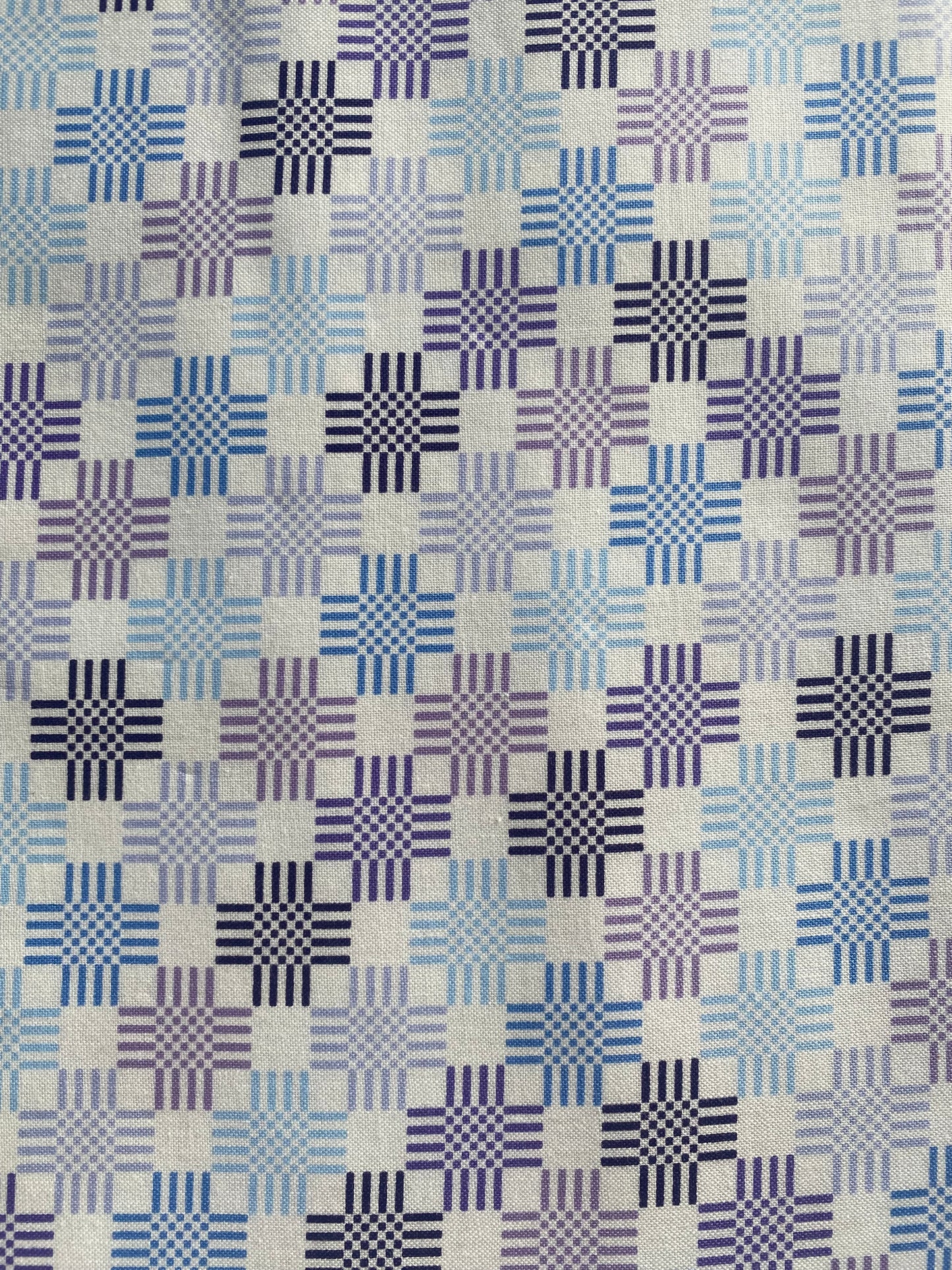 Moda Terrain Checkers Blue and Purple