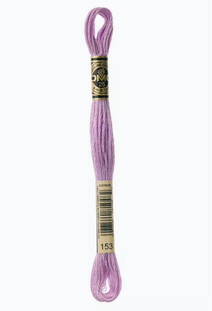 DMC Embroidery Thread Pink Lilac 153