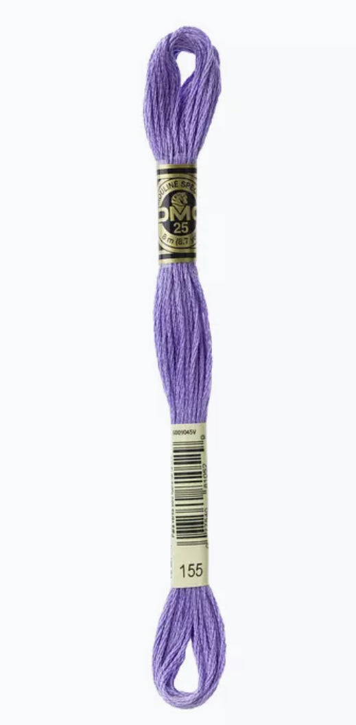 DMC Embroidery Thread Metallic Mauve 155