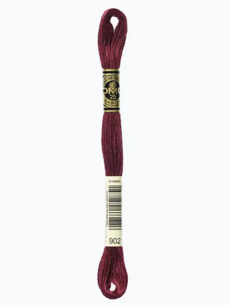 DMC Embroidery Thread Carmine 902