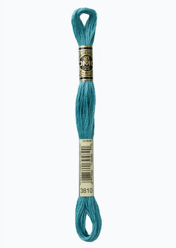 DMC Embroidery Thread Persian Blue 3810