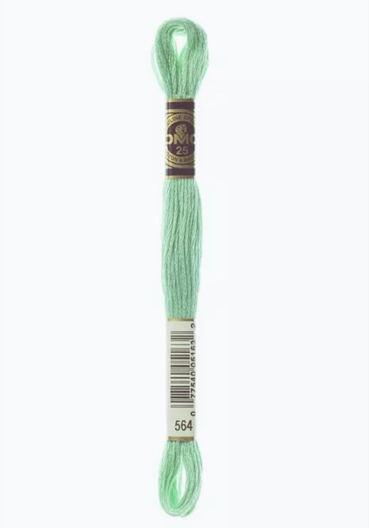 DMC Embroidery Thread Light Malachite 564