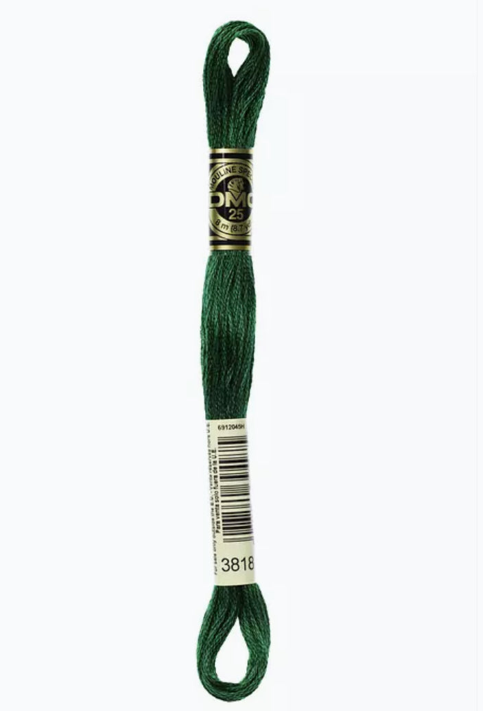 DMC Embroidery Thread Broccoli 3818