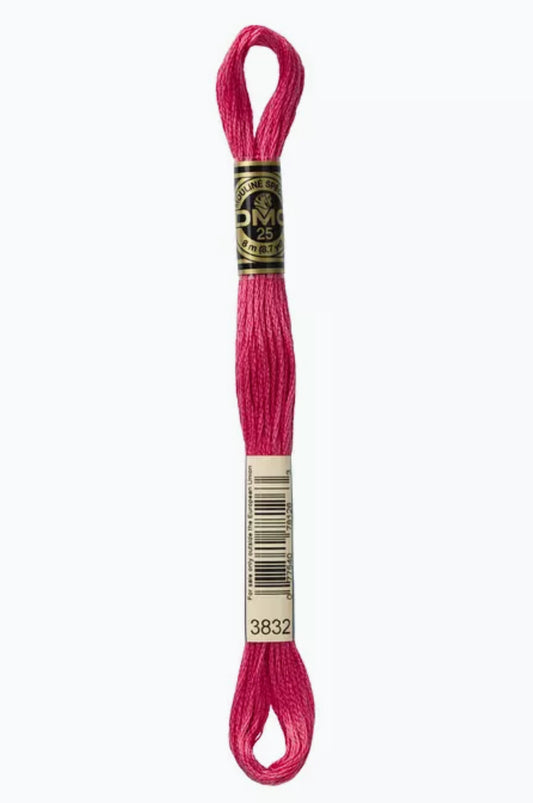 DMC Embroidery Thread Strawberry 3832