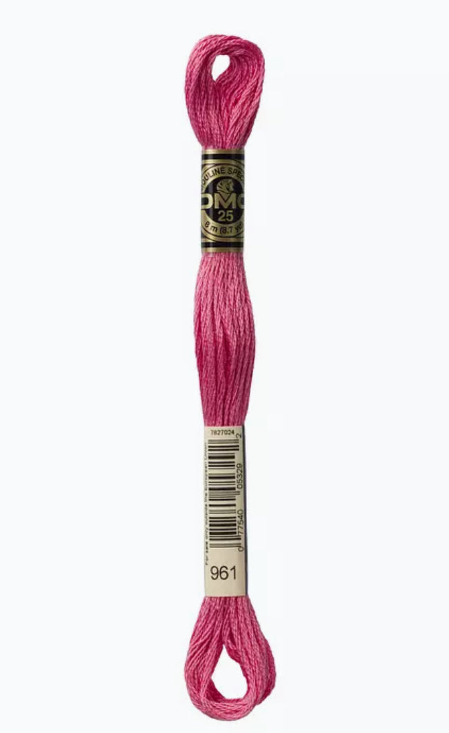 DMC Embroidery Thread Rose Garden 961