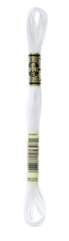 DMC Embroidery Thread White B5200