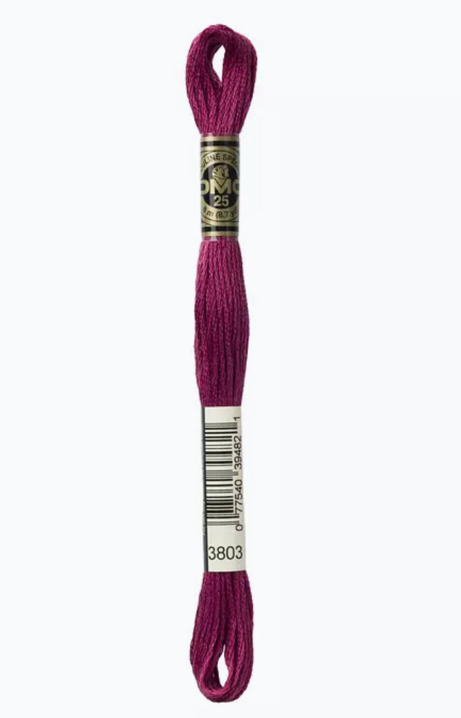 DMC Embroidery Thread Bordeaux 3803