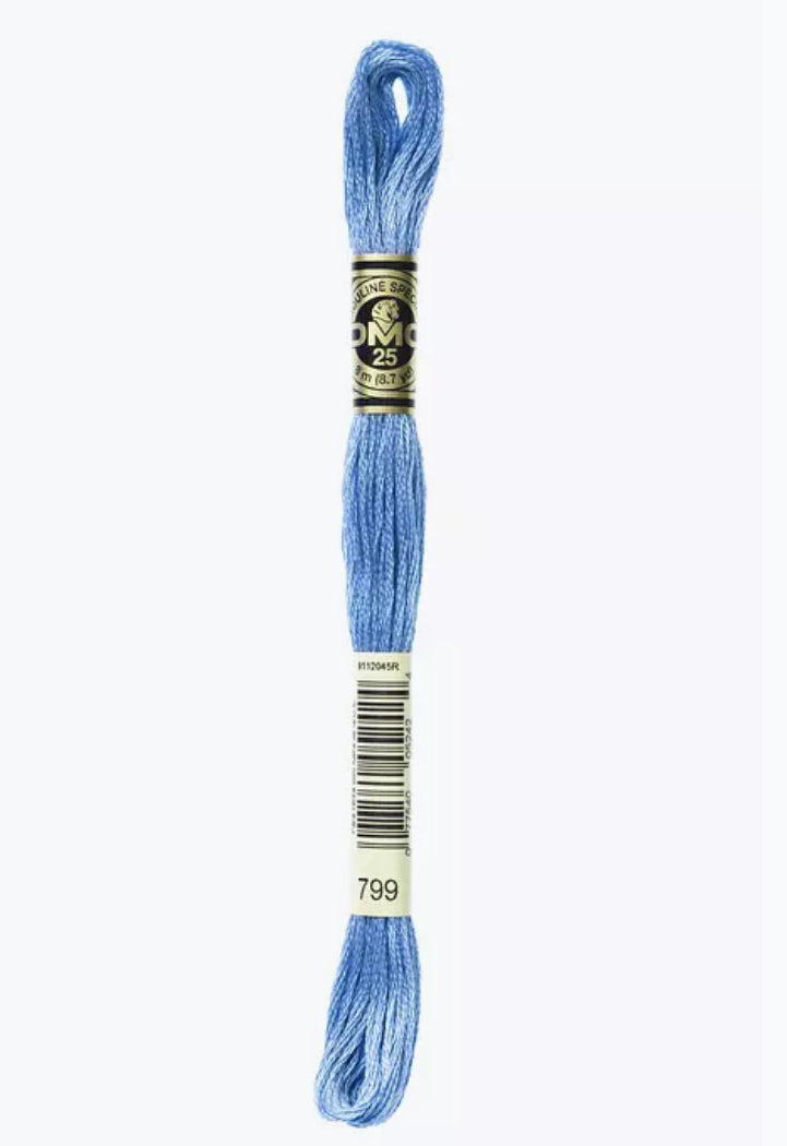 DMC Embroidery Thread Horizon Blue 799