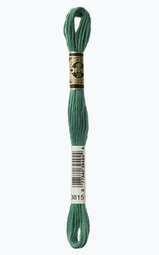 DMC Embroidery Thread Almond Green 3815