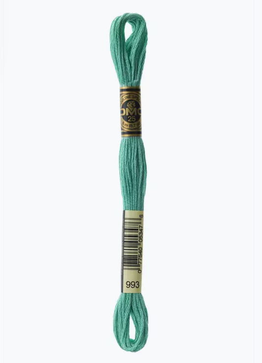 DMC Embroidery Thread Peppermint 993