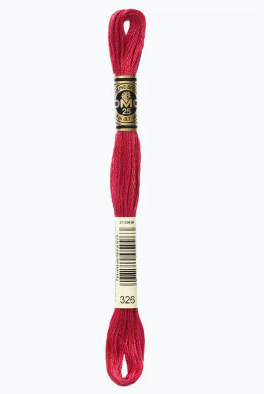 DMC Embroidery Thread Rhubarb 326