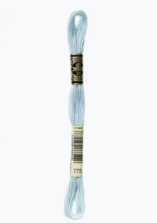 DMC Embroidery Thread Blue Summer Rain 775