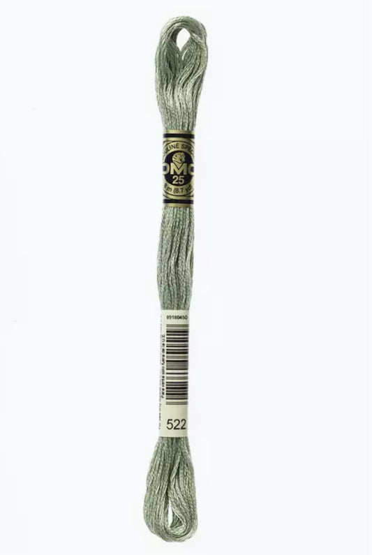 DMC Embroidery Thread Lattice Green 522