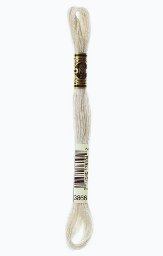 DMC Embroidery Thread Garlic White 3866