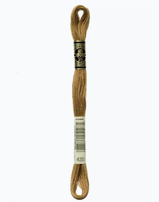 DMC Embroidery Thread Tobacco 435
