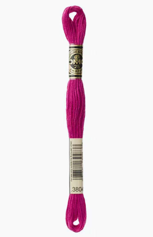 DMC Embroidery Thread Bengal Rose 3804