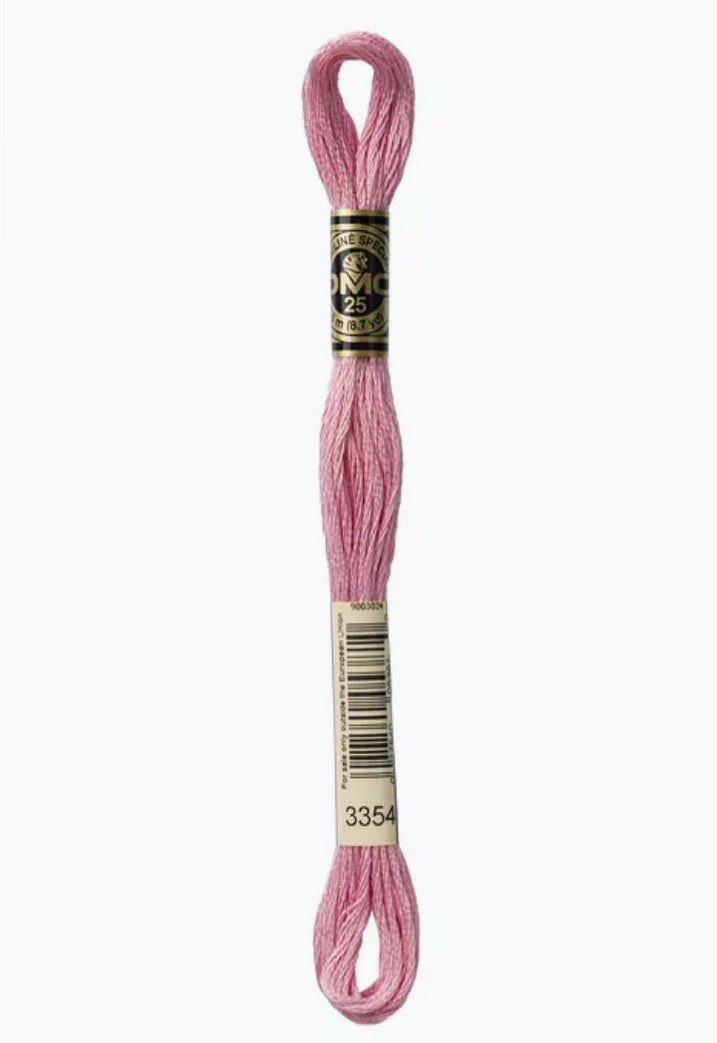 DMC Embroidery Thread Baker Miller Pink 3354