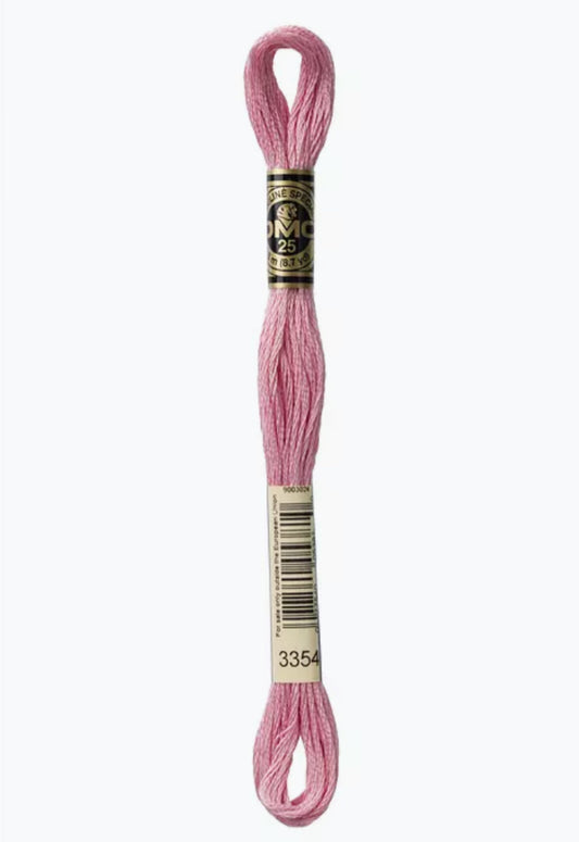 DMC Embroidery Thread Baker Miller Pink 3354