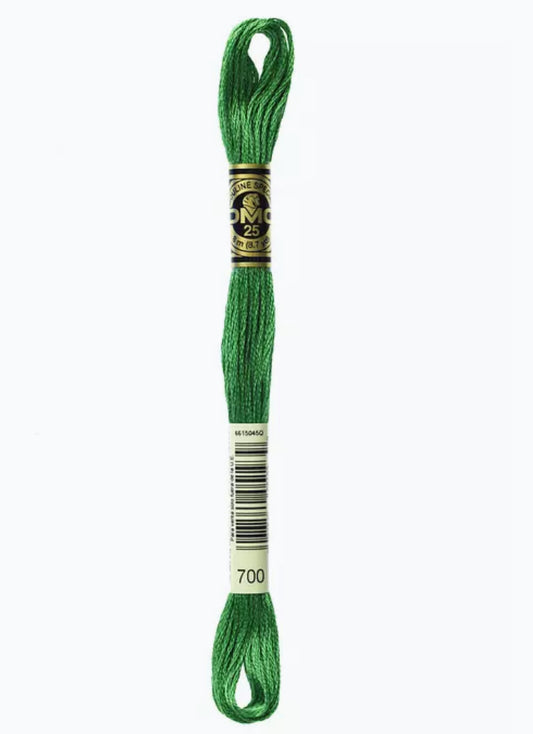 DMC Embroidery Thread Meadow Green 700