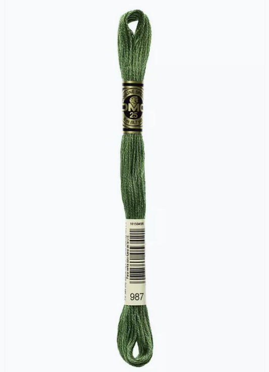 DMC Embroidery Thread Basil 987