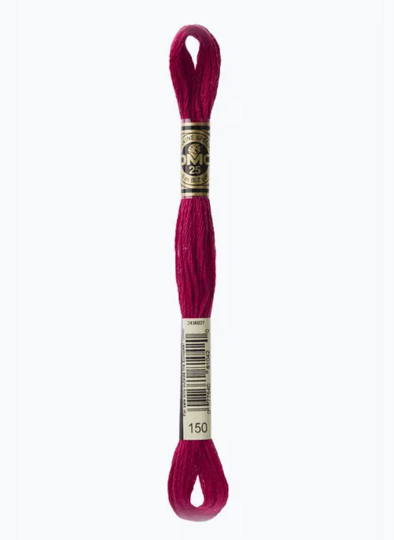 DMC Embroidery Thread Raspberry 150