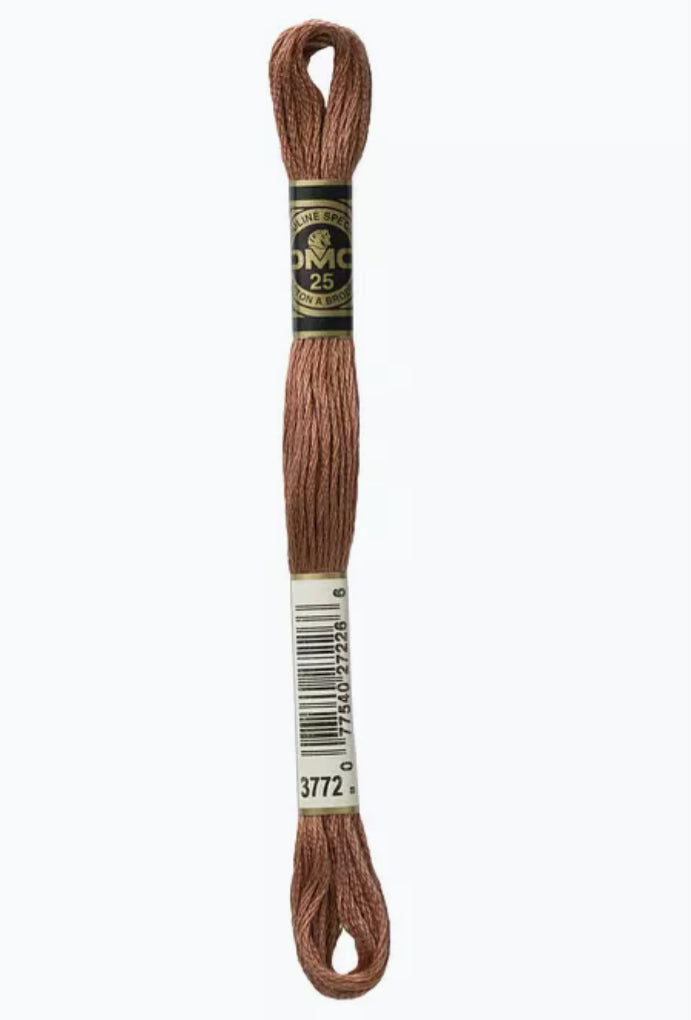 DMC Embroidery Thread Glazed Chestnut 3772