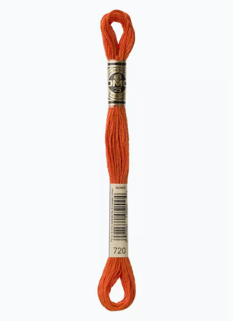 DMC Embroidery Thread Rust 720