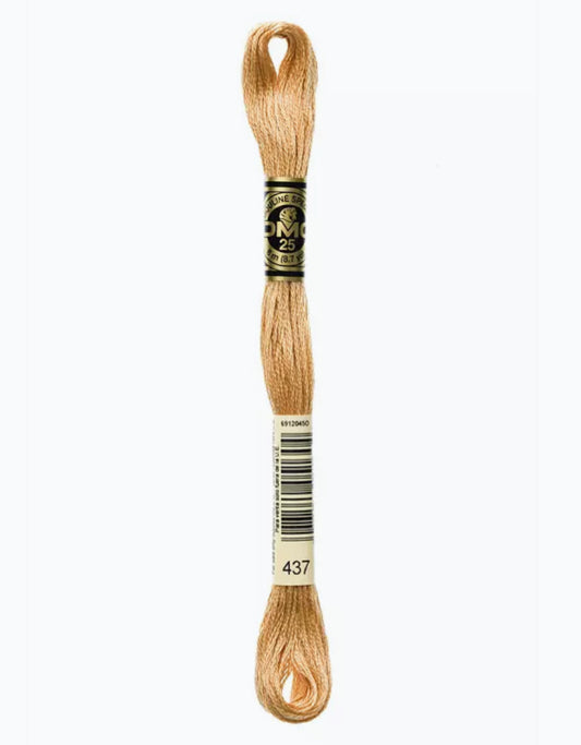 DMC Embroidery Thread Camel 437