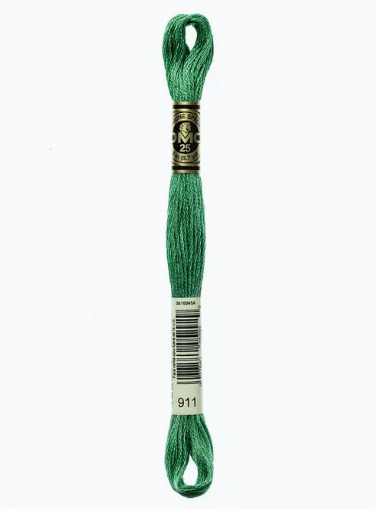 DMC Embroidery Thread Golf Green 911