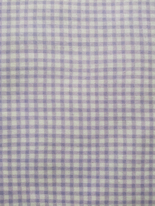 Makower Gingham Purple