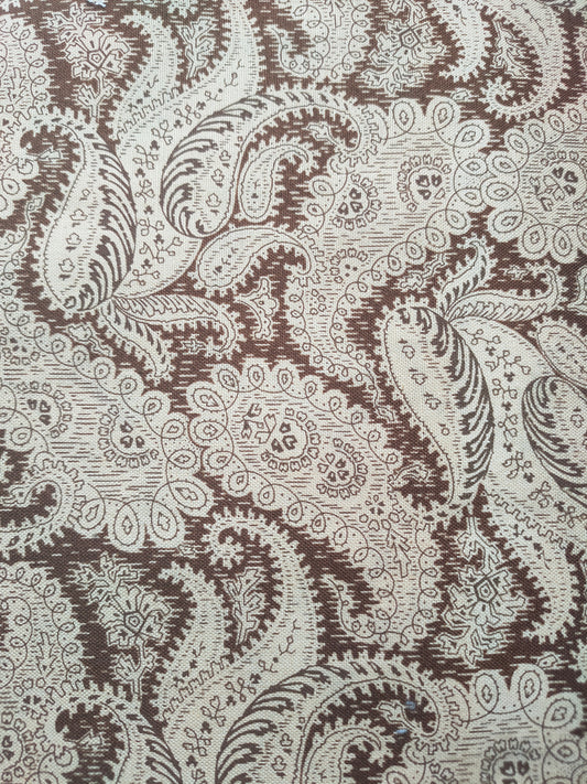 Andover Fabrics Paisley Brown