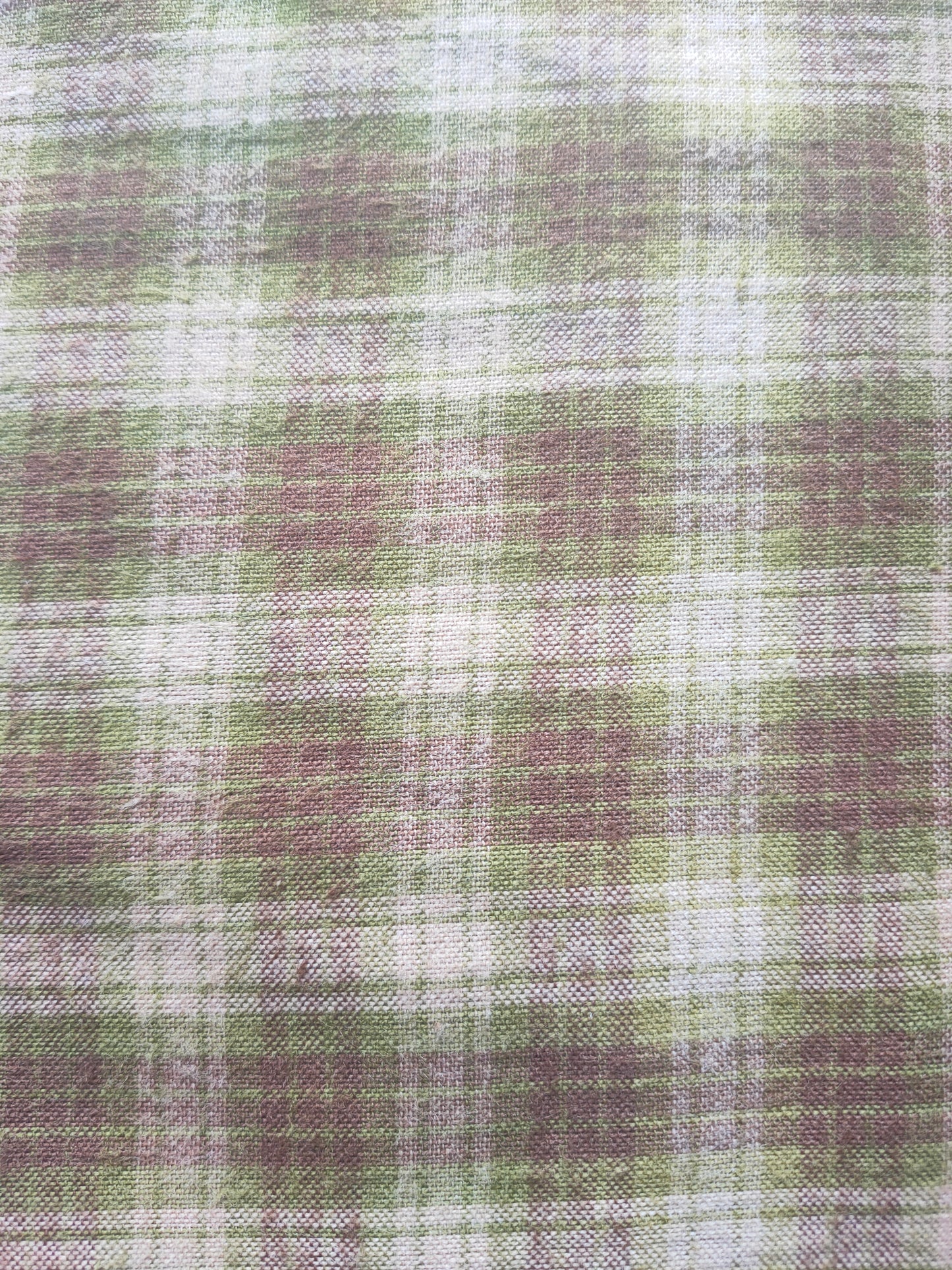 Moda Woven Basics Plaid Green