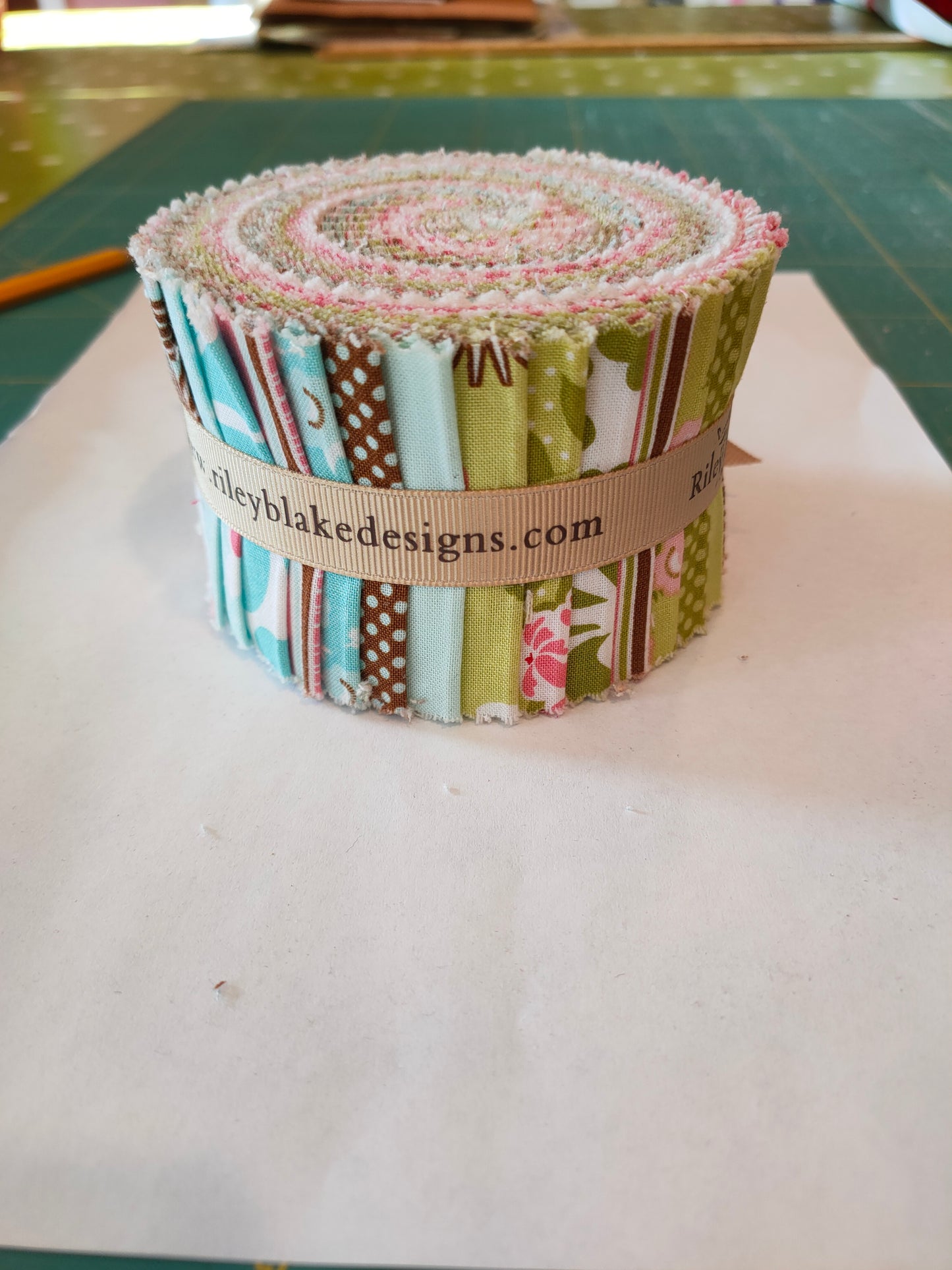 Riley Blake Jelly Roll Dainty Blossoms by Carina Gardner