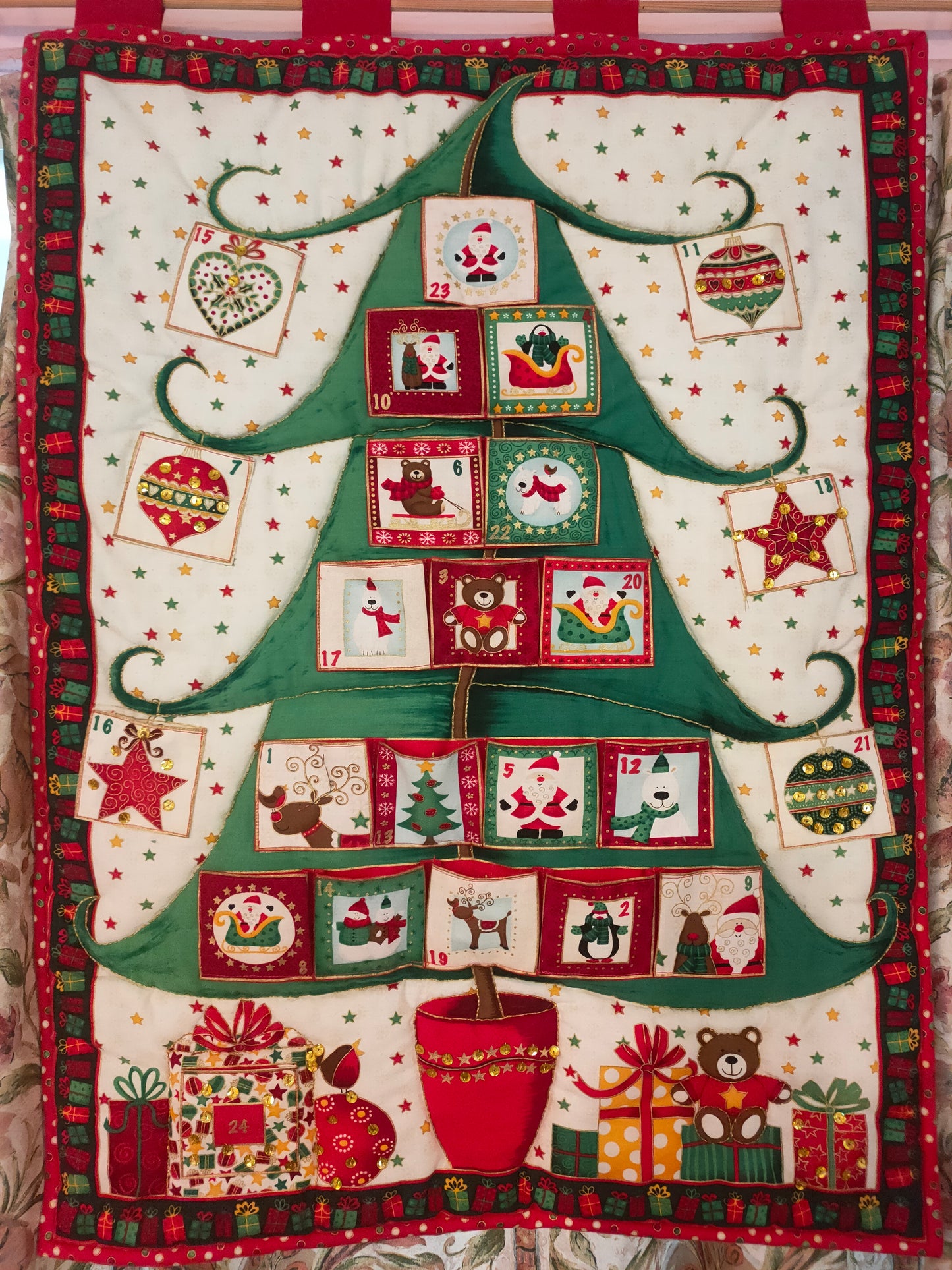 Handmade Advent Calendar Christmas Tree