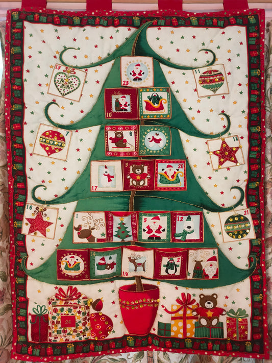 Handmade Advent Calendar Christmas Tree